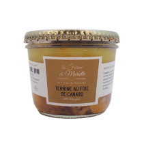 TERRINE AU FOIE DE CANARD 30% 4 PARTS 180GR